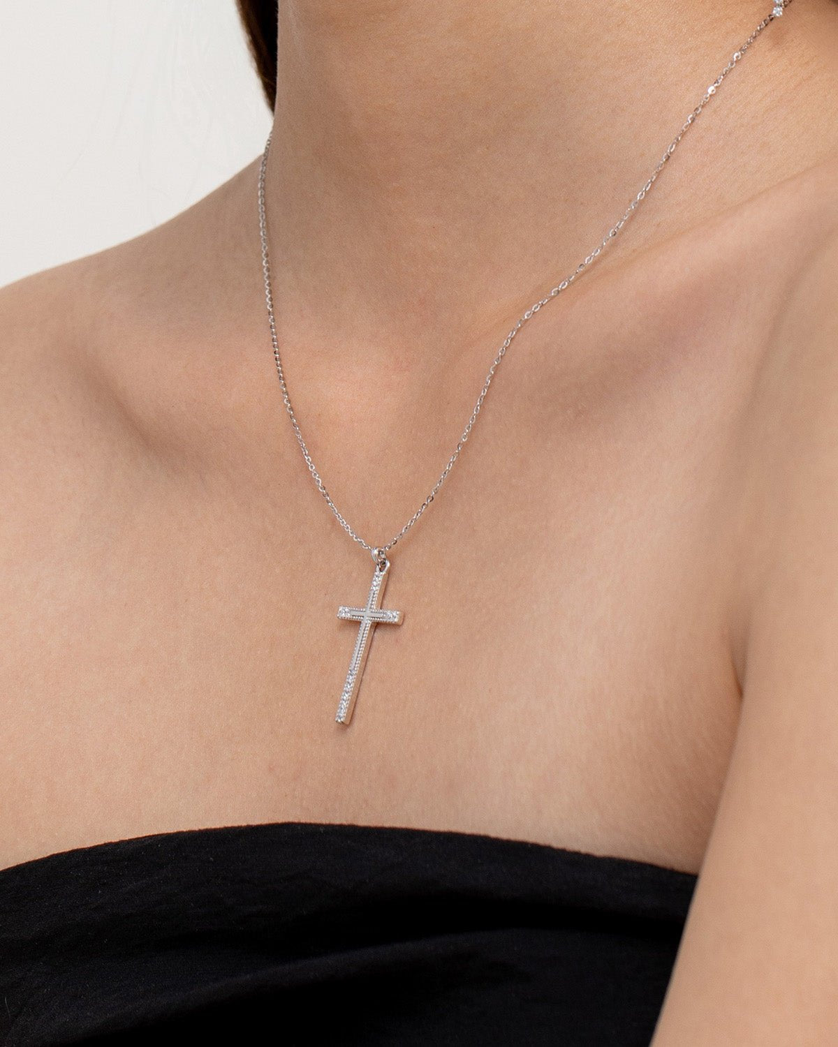 Classic Cross Pendant Necklace