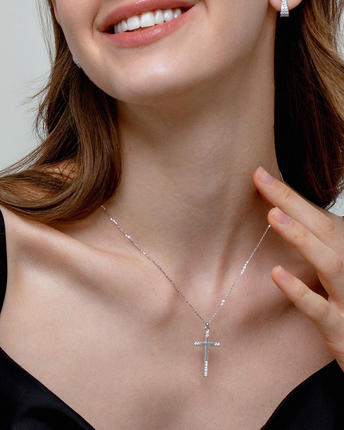 Classic Cross Pendant Necklace