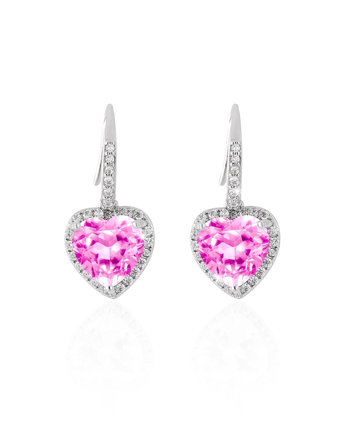 JL JLORRIE Heart Charm Earrings