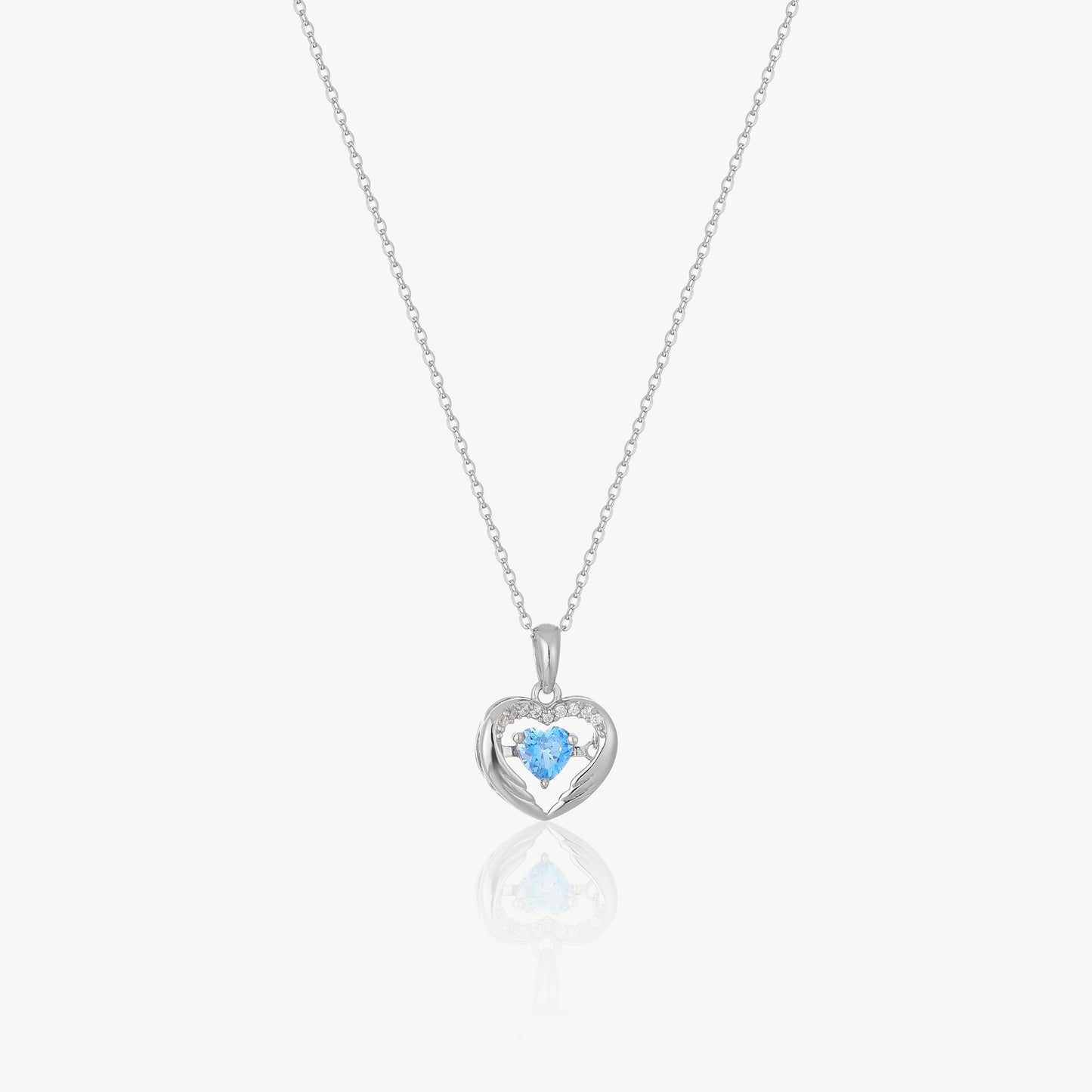 Dancing Heart Pendant Necklace